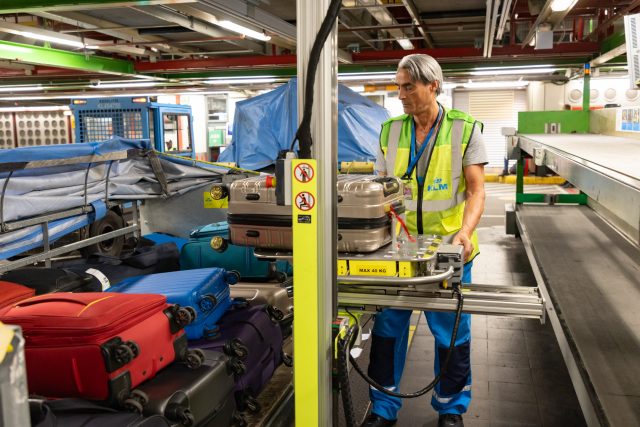 Tilhulp bagageafhandeling Schiphol